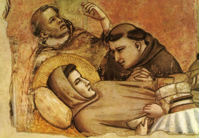 Giotto: a morte de São  Francisco